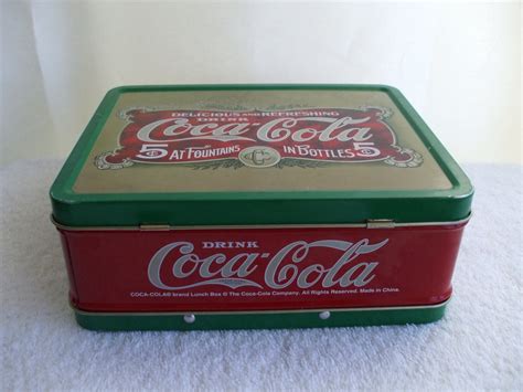 coke metal box 6x3inches|Coca Cola Metal Box .